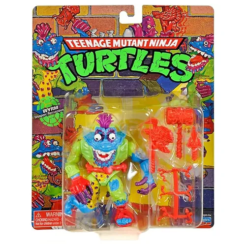 Teenage Mutant Ninja Turtles Wyrm Action-Figur - Action-Figur Wyrm aus der beliebten Teenage Mutant Ninja Turtles Serie, ca. 12 cm groß, aus hochwertigem Kunststoff, ideal für Sammler und Fans der Comic- und TV-Welt.