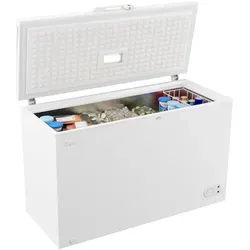 TroniTechnik® Gefriertruhe BORGAR PRO 290L - Tiefkühler mit 2in1 Gefrier- und Kühlfunktion, 290 Liter Nutzinhalt, energieeffizient und ideal für große Haushalte.