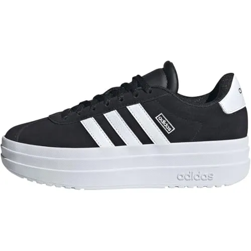 adidas Unisex Kinder VL Court Bold Shoes - Stylisher Plateau-Sneaker - Sneaker mit Plateauzwischensohle, ideal für jeden Tag. Textilfutter sorgt für Komfort, reguläre Passform für optimalen Sitz.