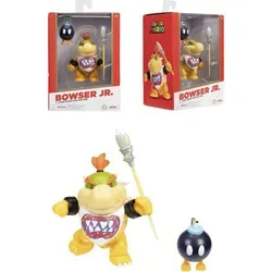 Nintendo Super Mario 3er-Set: Bowser Spielfiguren für Kinder - Set mit 3 detailreich gestalteten Spielfiguren in bunten Farben. Robustes Material und bewegliche Gliedmaßen sorgen für kreativen Spielspaß und fördern die Fantasie von Kindern ab 3 Jahren.