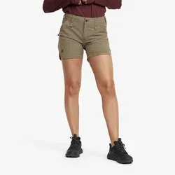 Hike & Dive Shorts Damen Chocolate Chip, Größe: XL - Wanderhosen für Damen – schnelltrocknend und dehnbar, ideal für Aktivitäten im Wasser und an Land. Perfekt für unbeschwerte Sommertage voller Flexibilität und Komfort.