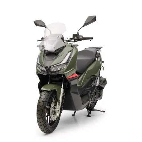 Burnout Motorroller Desert 125ccm - 99 km/h Sport Roller, Keyless Go System und verstellbares Windschild für optimalen Komfort
