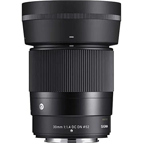 Sigma 30mm F1.4 DC DN Contemporary - Objektiv für Fujifilm X-Mount, klare und detailreiche Aufnahmen mit robustem Design