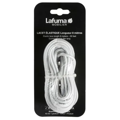 Lafuma Mobilier - Gummischnüre 8 m - Campingmöbel-Zubehör Gr 8 m weiß