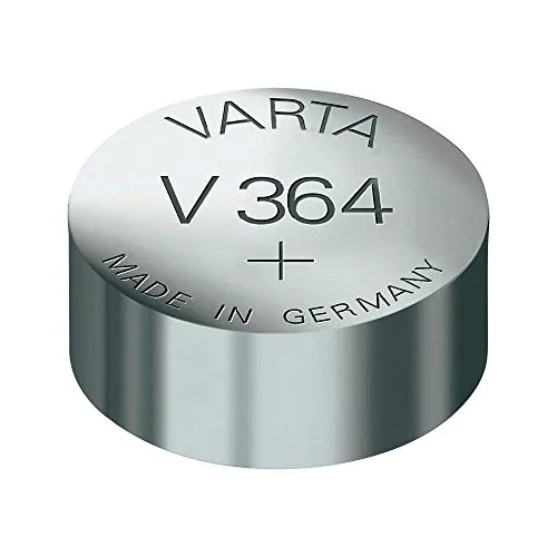Varta Primary Silver Button V364 / SR 60 Single-use Battery Nickel-Oxyhydroxid (NiOx) - Haushaltsbatterien (Single-use Battery, Nickel-Oxyhydroxid (NiOx), 1,55 V, 1 Stück(e), 20 mAh, 6,8 mm)