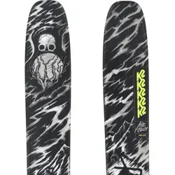 K2 Reckoner KF 114 Freerideski 2025 - Schwarz - 177 cm - Freerideski für ungebremsten Fahrspaß im Powder, ideal für Abenteuer in den Bergen.