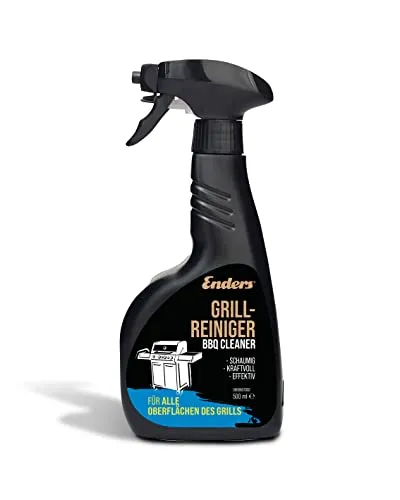 Enders® Grill-Reiniger 500 ml - Effektive Reinigung für Ihren Grill - Der Enders® Grill-Reiniger 500 ml in praktischer Triggerflasche entfernt mühelos Fett und Schmutz von Grilloberflächen. Ideal für eine gründliche und schnelle Reinigung.