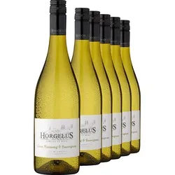 Horgelus Gros Manseng & Sauvignon 6er-Paket 2024 - Entdecken Sie den erfrischenden Weißwein aus der Gascogne im praktischen 6er-Vorratspaket. Ideal für jeden Anlass, mild in der Säure und fruchtig im Geschmack – ein Genuss für Weinliebhaber!