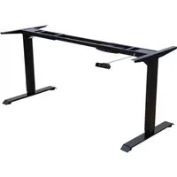 ALBATROS Lift S5B - Höhenverstellbarer Schreibtisch mit 2 Motoren, schwarz - Schreibtischgestell mit stufenloser Höhenverstellung von 70 cm bis 118 cm, ideal für flexibles Arbeiten im Sitzen und Stehen. Integrierte Memory-Funktion und Kollisionsschutz für maximale Sicherheit.