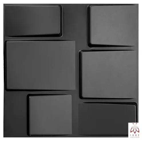 IKHEMalarka 3D Wandpaneel 3D Paneele PVC Kunststoffpaneele, BxL: 50,00x50,00 cm, 0,25 qm, (1 Stück, 3D Wandpaneele Deckenpaneele) hochwertige & harte PVC 3D Platten Wand & Decke