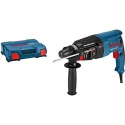 Bosch Professional GBH 2-26 DRE 800W SDS-plus - Bohrhammer für vielseitige Anwendungen mit 2,7 Joule Schlagenergie, ideal für Beton, Mauerwerk und Metall. Robust, langlebig und ausgestattet mit SDS-plus für schnellen Zubehörwechsel.