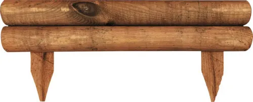 Beeteinfassung gerade 50x20 cm natur