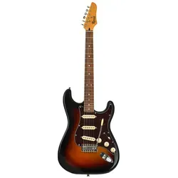 Redwood Classic S-Style RW 3TS E-Gitarre - Gitarren für Blues, Rock und Singer-Songwriter. Hochwertige Verarbeitung, 3 Custom 60s Single Coils und ein komfortables C-Profil für besten Spielkomfort.
