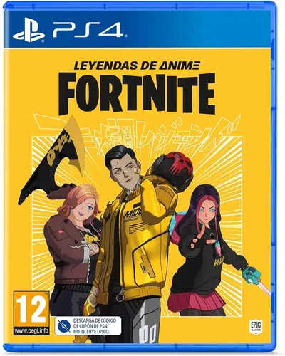 Fortnite Leyendas De Anime [DIGITAL] für PS4 - Digitales Spiel für PlayStation 4, ohne Regionalsperre und mit 3 Jahren Herstellergarantie – ideal für Fans von Fortnite und Anime!