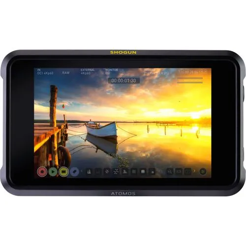 Shogun 7 - High Definition LCD/DVR-Kombination - Monitorzubehör mit 18.3 cm (7.2') Bildschirm, ideal für professionelle Kameranutzung und hochwertige Videoaufnahmen.
