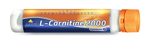 Active L-Carnitine 2000 Ampullen - 20 x 25 ml - Aminosäure Carnitin mit hochwertigem L-Carnitin CarnipureTM, frei von künstlichen Farbstoffen, seit 1982 in Premium Qualität von inkospor.