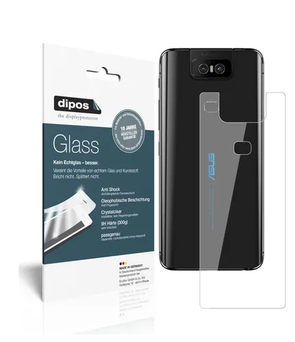 2x Schutzfolie für Asus Zenfone 6 (ZS630KL) Rückseite - Anti-Shock 9H Folie
