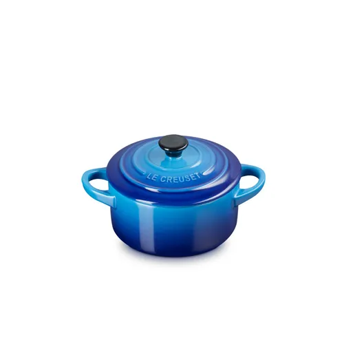 Le Creuset Mini Cocotte Azure - Bräter & Schmortopf aus Keramik - Pfannen - Hochwertige Mini Cocotte in strahlendem Azure, ideal für individuelle Portionen und perfekte Garergebnisse.