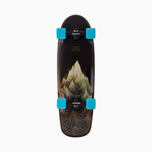 Landyachtz Tugboat Ultra Carve Light Peak 30" Cruiser - Longboard & Cruiser mit surfähnlichem Fahrgefühl, ideal für urbane Abenteuer dank wendiger Reverse-Kingpin-Achsen und hochwertigen Komponenten.