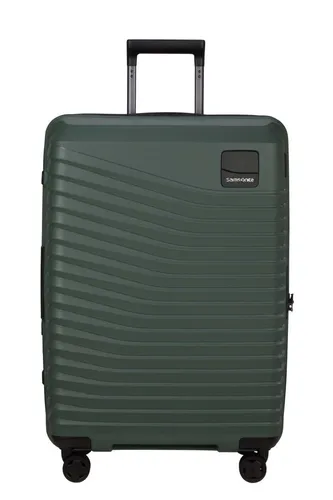 Samsonite Intuo 4 Rollen Trolley M 69 cm - Dehnfalte in Grün - Koffer mit 4 Rollen und Dehnfalte, bietet zusätzlichen Stauraum für spontane Reisen und überzeugt durch sein modernes Design.