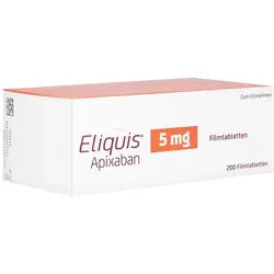 Eliquis 5 mg Filmtabletten 200 St