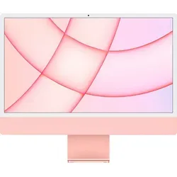 Apple iMac 24" (M1, 8GB RAM, 512GB SSD) - Rosa - PC-System mit 4,5K Retina Display für brillante Bildqualität und leistungsstarkem Apple M1 Prozessor, ideal für kreative Anwendungen und Home Office.