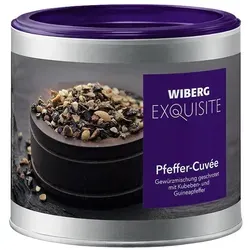 WIBERG Pfeffer-Cuvée - Exquisite Gewürzmischung mit Kubeben- und Guineapfeffer (240g) - Kräuter & Gewürze – Erfrischend-würzig mit feinem Nelken- und Zedernholzaroma, ideal für Fleisch, Wild, Salate und mehr.