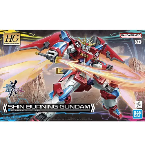 Hgbm 1/144 Shin Burning Gundam - Spielfiguren: HGBM 1/144 SHIN BURNING GUNDAM, ideal für Kinder und Sammler, bietet hochwertige Verarbeitung und fördert kreatives Spielen.