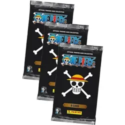 Panini One Piece Karten - Anniversary Sammelkarten (2025) - 3 Booster