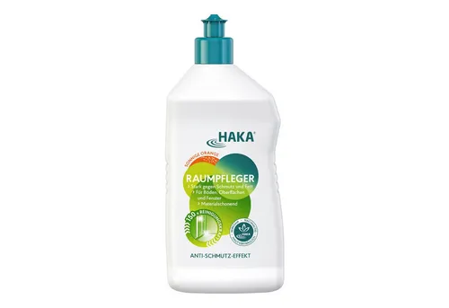 HAKA Raumpfleger Sonnige Orange 750ml – Fussbodenreiniger - Effektiver Glas- und Oberflächenreiniger mit erfrischendem Duft. Ideal für strahlende Sauberkeit und mühelose Anwendung im Haushalt.
