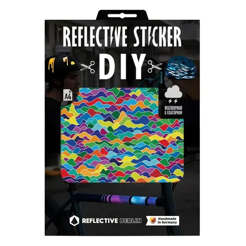 Reflective Berlin Reflexaufkleber Diy Sheet Sticker Flow Pop (1 Sticker) (65478328)