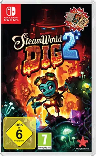 Steamworld Dig 2 für Nintendo Switch - Spiele für Nintendo Switch, entdecke eine fesselnde Welt voller Abenteuer und Rätsel in diesem von Kritikern gefeierten Spiel.