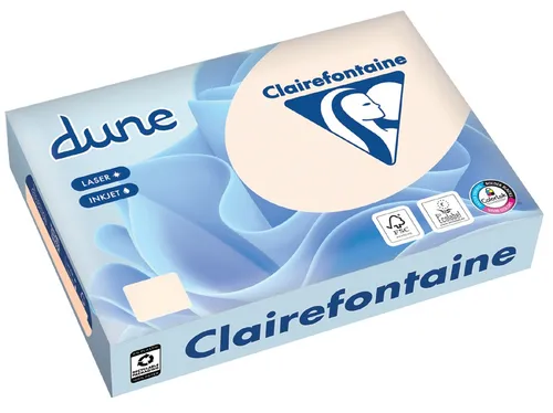 Clairefontaine Multifunktionspapier dune DIN A4 160 g/qm naturweiß 250 Blatt