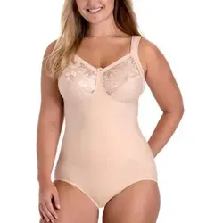 Miss Mary Lovely Lace Support Body E 85 Damen - Funktionsunterwäsche mit figurformendem Design und effektiver Stützkonstruktion für eine schlankere Silhouette. Breite, gepolsterte Schulterträger bieten höchsten Komfort.
