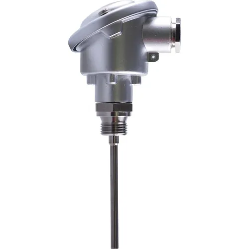 Jumo Etemp B Einschraub Widerstandsthermometer - Messtechnik: Präzises Einschraubthermometer mit Anschlusskopf, ideal für Standard-Anwendungen in der Elektrotechnik.