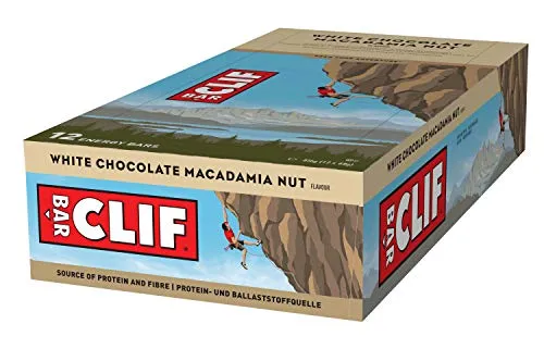 Clif Bar Energieriegel White Chocolate Macadamia, 816g (12 x 68g)