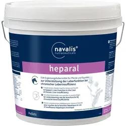 navalis heparal® HORSE Pellets 5kg Eimer - Ergänzungsfuttermittel für Pferde zur Unterstützung von Leber und Fellwechsel, reich an hochwertigen Kräutern, hergestellt in Deutschland.