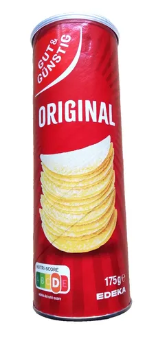  Stapelchips gesalzen 175 g Dose 15,14€/1kg