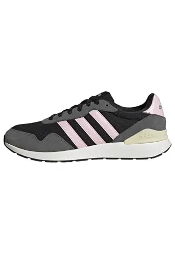 ADIDAS Damen Freizeitschuhe Run 60s 4.0 - Legere Sneaker im Running-Style von adidas für Frauen. Das leichte Design und die EVA-Zwischensohle sorgen für ganztägigen Komfort. Mit einem stylischen TPU-Fersen-Clip und robusten Overlays für zusätzlichen Schutz und Halt.