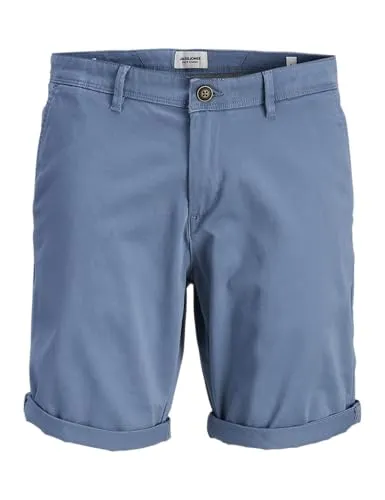 Jack&Jones Chinoshorts Solid SRT Sn - Moderne Chinoshorts für Jugendliche, normal geschnitten mit mittlerer Taille und praktischem Reißverschluss – ideal für den Sommer!