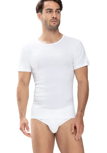 Mey T-Shirt NOBLESSE - Ohne auftragende Seitennähte - Rundhalsshirts aus 100% Baumwolle, körpernahe Passform und pflegeleicht bei 95°C Maschinenwäsche. Ideal für einen lässigen Look ohne Auftragen!