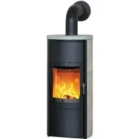 Kaminofen Hark Keno ECOplus Naturstein 5 kW - Kaminofen mit 5 kW Leistung, ECOplus Technologie für effiziente Wärme und elegantes Naturstein-Design, ideal für gemütliche Abende.