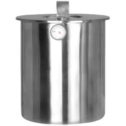 Zilner ZL-3913 Schinkenkocher mit Thermometer 2,5kg - Praktischer Schinkenkocher für bis zu 2,5 kg Fleisch. Inklusive Edelstahlthermometer zur genauen Temperaturmessung. Ideal für die Zubereitung von köstlichem Schinken mit frischen Zutaten.
