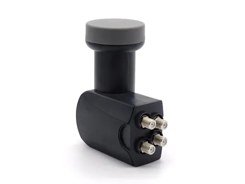 Comag Quad Win LNB Universal LPQ 444 - LNBs mit 4 Ausgängen, ideal für den Empfang von Satelliten-TV in mehreren Zimmern, sorgt für beste Signalqualität.