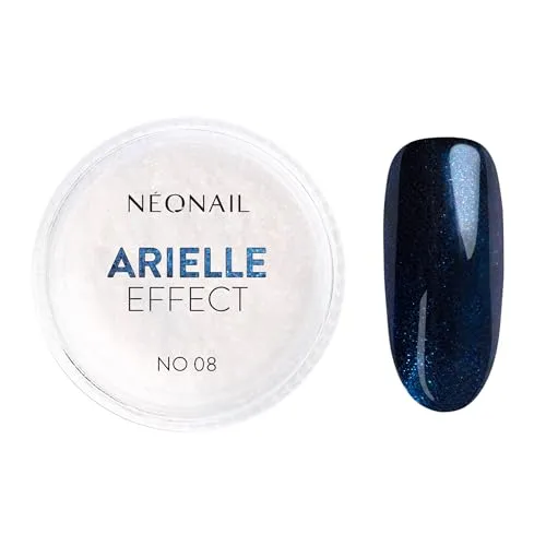 NÉONAIL Arielle Effect 08 - Glitzer Nägel Puder - Nail Art - Chrome Nail Powder - Nageldesign Zubehör - Gelnägel Zubehör - Glitter Powder - Glitzerpulver für Nägel - Glitter Chrom Nagelpuder