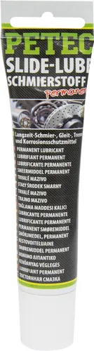 Petec Slidelube Bremsen-Service-Paste 35 ml - Hochwertige Bremsenpaste für optimalen Schutz und Leistung, ideal für Fahrzeugwartung