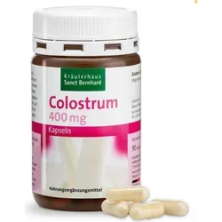 Sanct Bernhard Colostrum-Kapseln - 90 Kapseln - Nahrungsergänzungsmittel mit hochwertigem Colostrum, reich an Immunglobulinen zur Unterstützung des Immunsystems. Ideal für eine ausgewogene Ernährung.