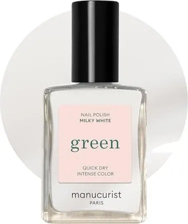 Manucurist - Green - Nagellack - green - Milky White 15ml 15 ml