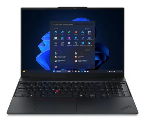 ThinkPad E16 G3 - Leistungsstarker Laptop mit Intel Core Ultra 5 - Laptop mit 16" WUXGA Display, 8GB RAM und 256GB SSD. Ideal für professionelle Anwendungen und optimierte Leistung dank Intel Core Ultra 5.
