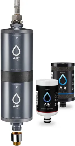 ALB Filter Mobil inkl. GEKA Anschluss-Set FUSION Titan + Koffer - Campingzubehör mit trinkwasserkonformen Anschlüssen und innovativer FUSION Kartusche für umfassende Wasserfiltration – ideal für sicheres Wasser aus verschiedenen Quellen weltweit.